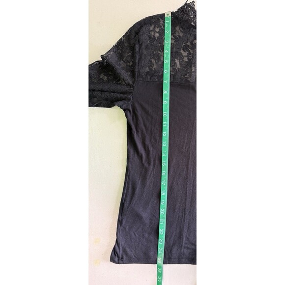 International Concepts Women's Gothic Victorian Elegant Black Lace High Neck Med - Picture 8 of 8